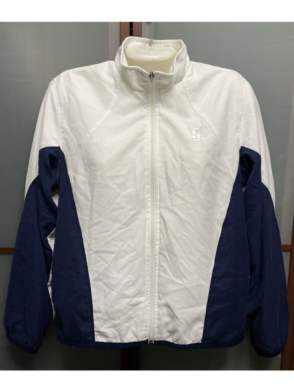 Nike Vintage Y2K Womens Small Full Zip Track Jacket Windbreaker Colorblock 2000s